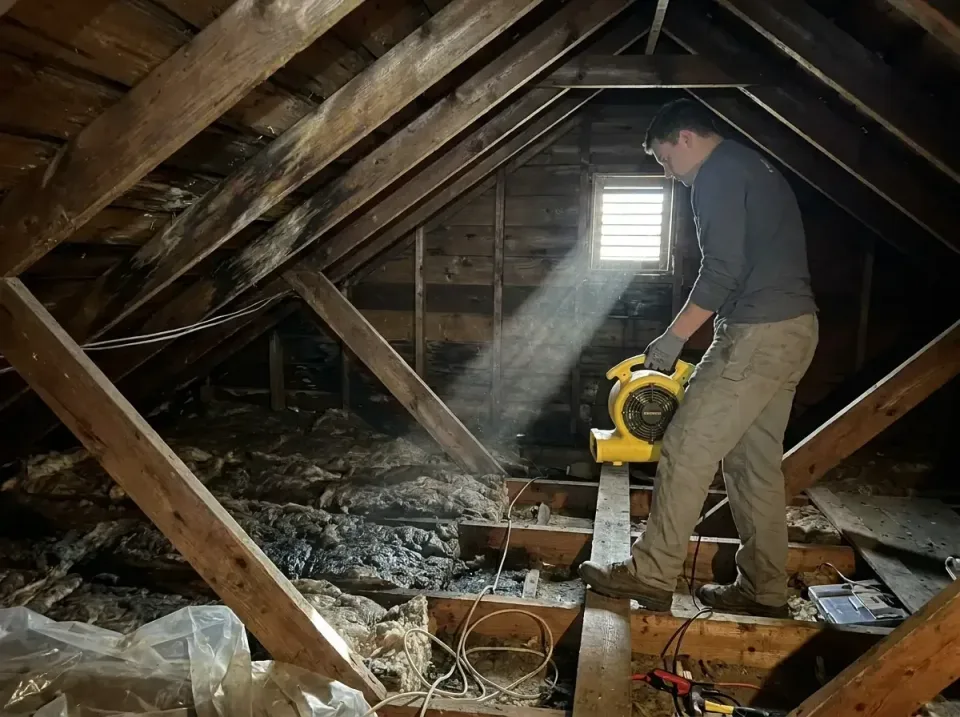 attic-water-damage-drying-proc-007 — frequently asked questions, Emergency Water Extraction & 24/7 Flood Response in Ham Lak…